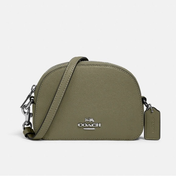 Coach Handbags - ⚡️PRICE DROP⚡️NWOT Coach Mini Serena Crossbody Purse, Silver/Surplus